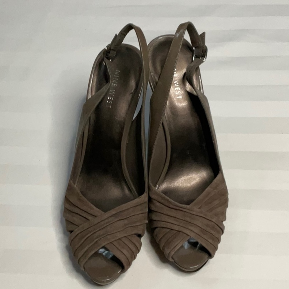 Nine West Grey heels
